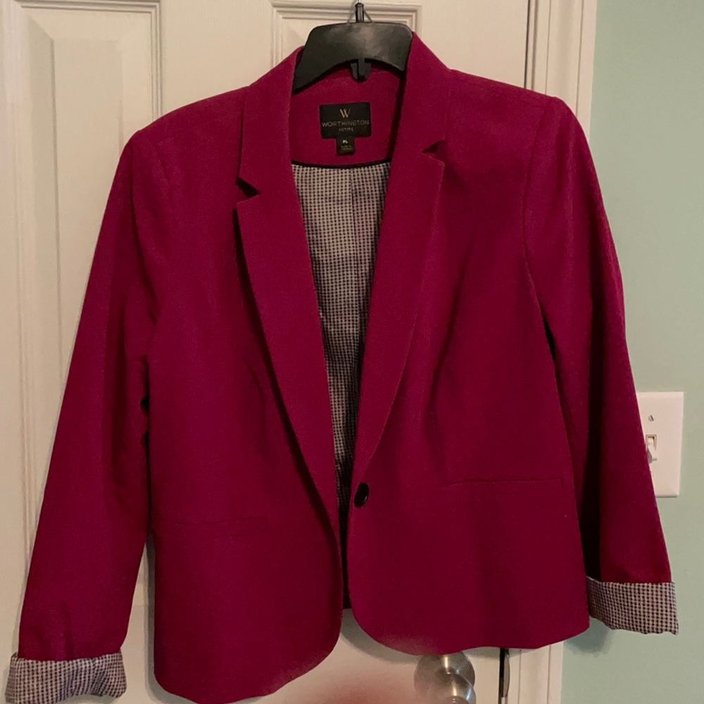 Magenta Blazer